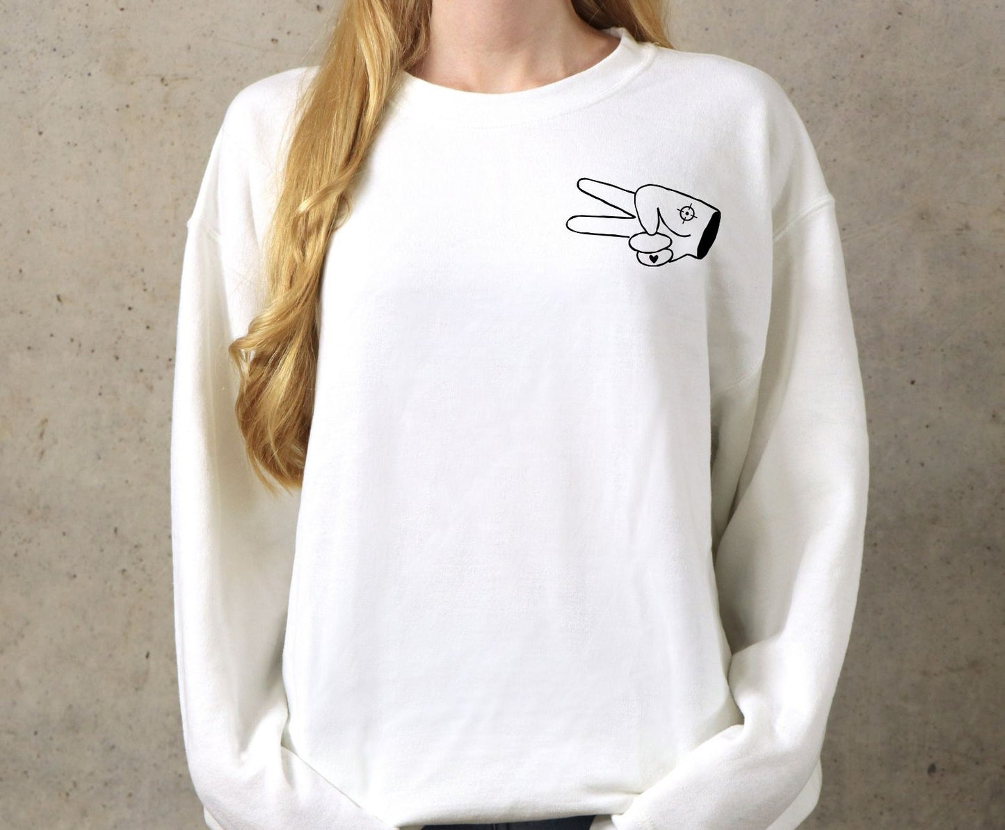 BE ABOUT IT- Crew Sweatshirt- WHITE, GREY OR BLACK